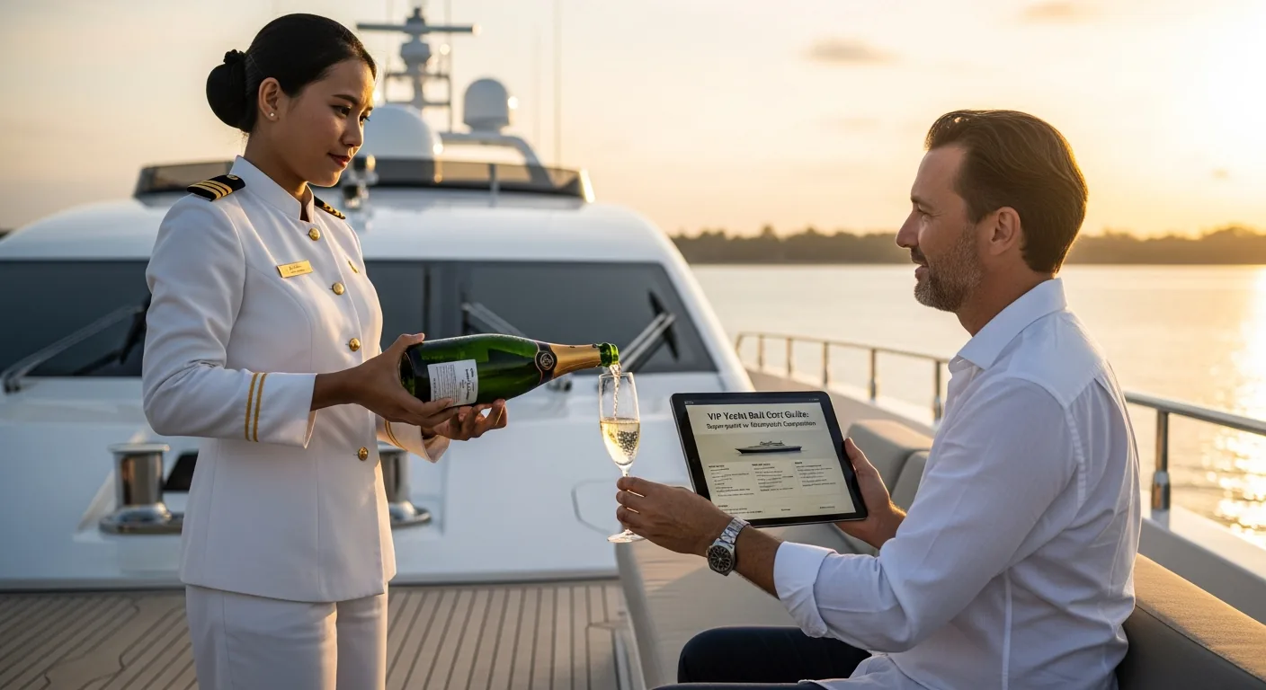 VIP Yacht Bali Cost Guide: Super vs Motor vs Catamaran Pricing