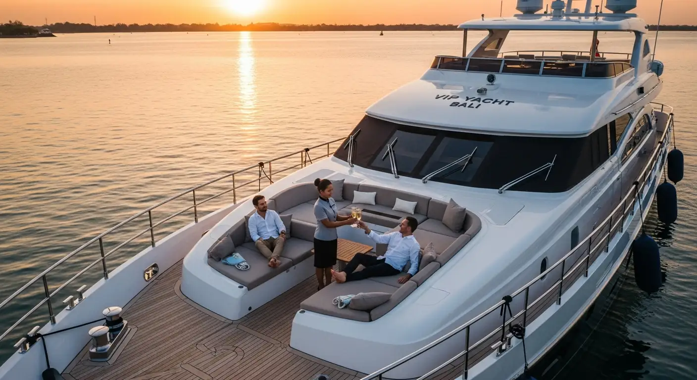 VIP Yacht Bali — HNW Super-Yacht Charter from Benoa Harbor